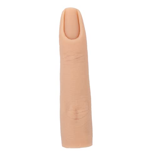 Dedos de mano de prÃ¡ctica de silicona, modelo de dedo de prÃ¡ctica de tatuaje Dedo de entrenamiento de arte de uÃ±as falso flexible de silicona profesional para acupuntura