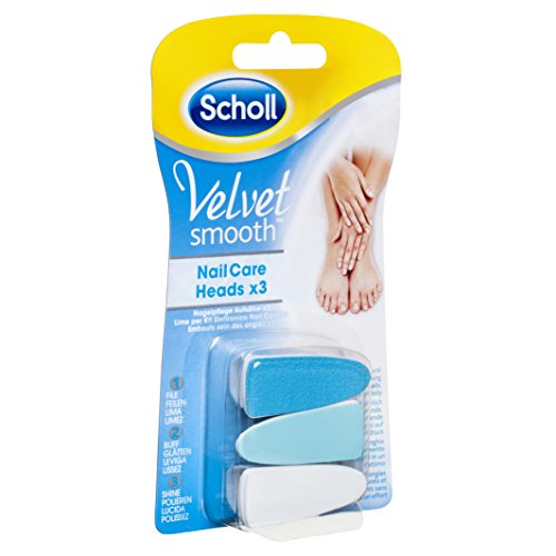 Cuidado de uñas Scholl Velvet Smooth, sistema de repuestos.